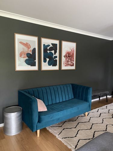 Customer photo review of Floral Canvas Prints