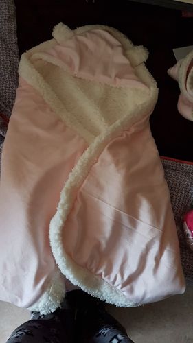 Customer photo review of Baby Swaddle Blanket