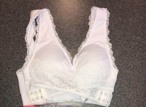 Customer photo review of SoftLIFT™ Wireless Front Cross Buckle Lace Lift Bra [Limited SALE: Pay 2 Get 3]