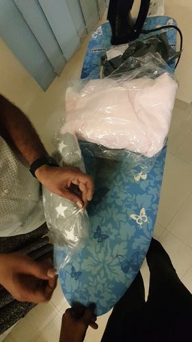 Customer photo review of Baby Swaddle Blanket