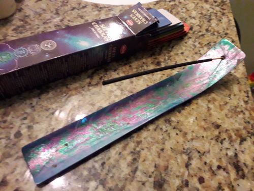 Customer photo review of Seven Chakras Incense Sticks