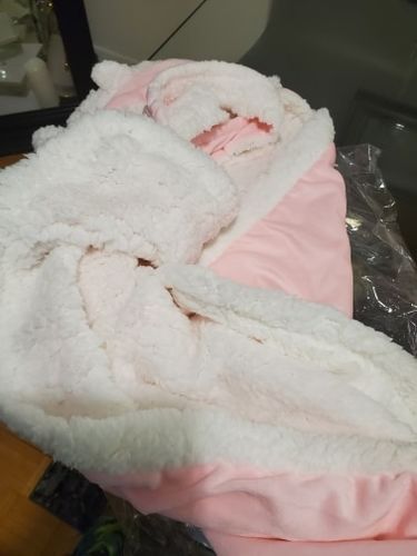 Customer photo review of Baby Swaddle Blanket