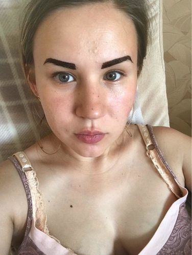 Customer photo review of Lovybrow - Gelmasker