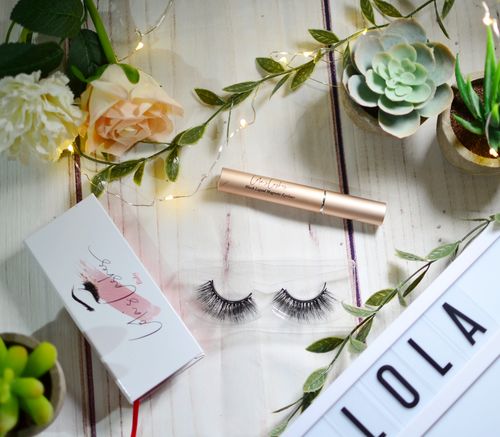 Customer photo review of Ruby Magnetic Eyelashes and Eyeliner Kit