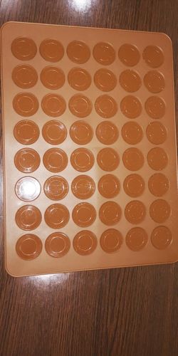 Customer photo review of Tapis pour les macarons
