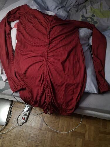 Customer photo review of Ruched Bodycon Dress