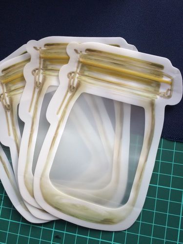 Customer photo review of Sac Ziplock Vase - Lot de 5