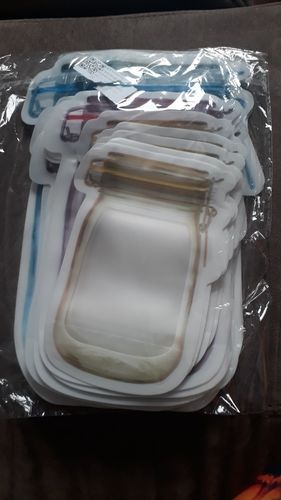 Customer photo review of Sac Ziplock Vase - Lot de 5