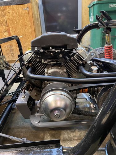 Customer photo review of Predator 22hp Installation Kit for Yamaha G16 / G22 / G29