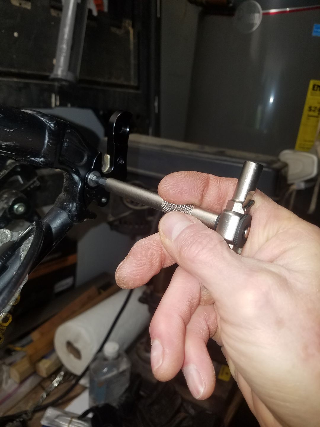 Customer photo review of Ratcheting T-Way Wrench