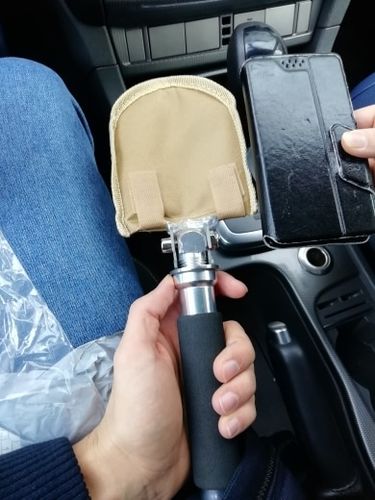 Customer photo review of Multi-Functional Military Tactical Folding Shovel Gardening Tool