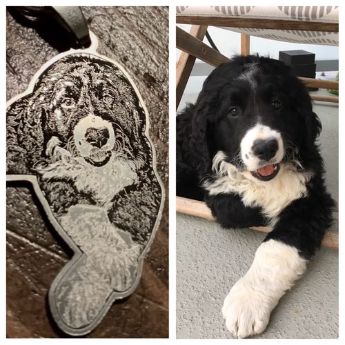 Customer photo review of Silvercut™ Keychain