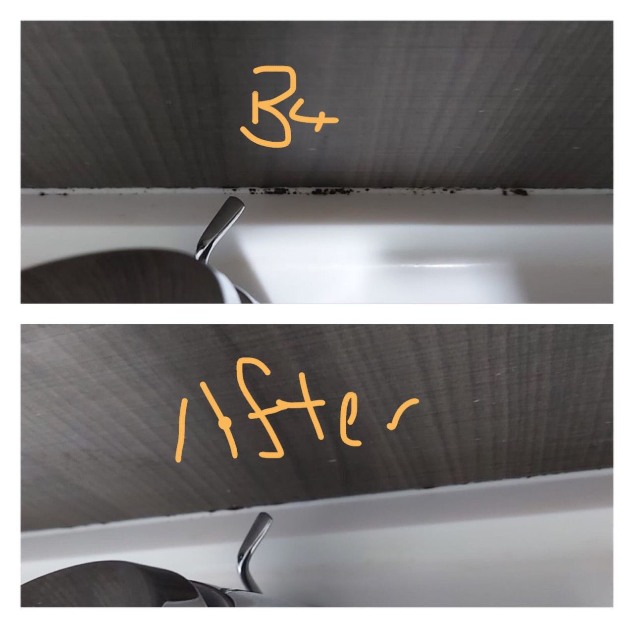 Customer photo review of Gong100 Mold Remover Gel