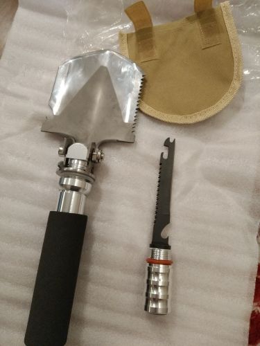 Customer photo review of Multi-Functional Military Tactical Folding Shovel Gardening Tool