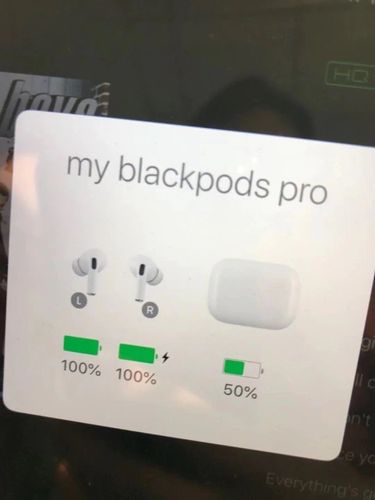 Customer photo review of BlxckPods Pro
