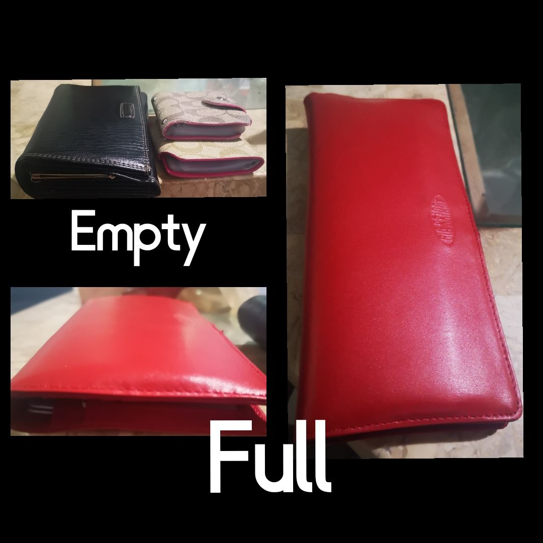 Customer photo review of Leather Executive Red