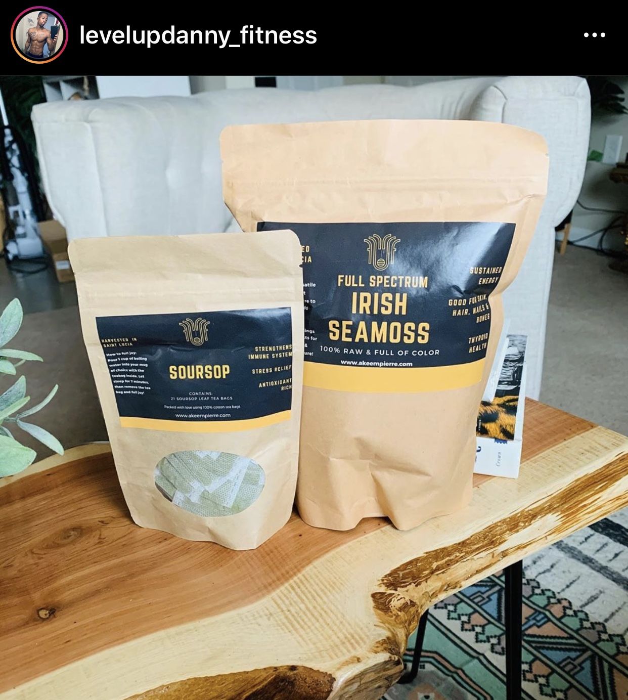 Customer photo review of Soursop Leaf