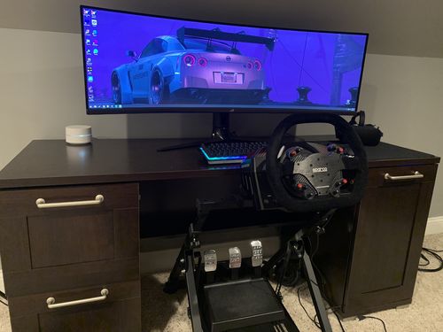 Customer photo review of APEX Steering Wheel Stand