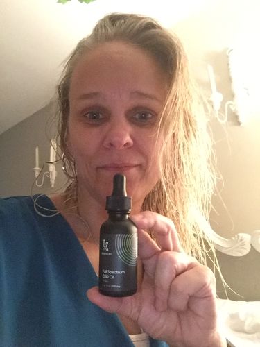 Customer photo review of Full Spectrum CBD Oil Tincture