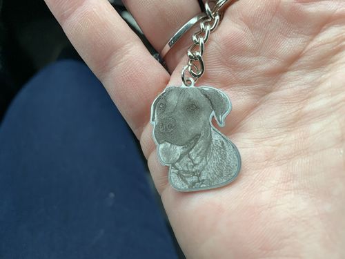 Customer photo review of Silvercut™ Keychain