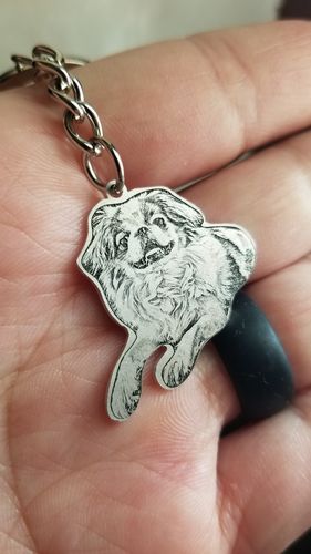 Customer photo review of Silvercut™ Keychain