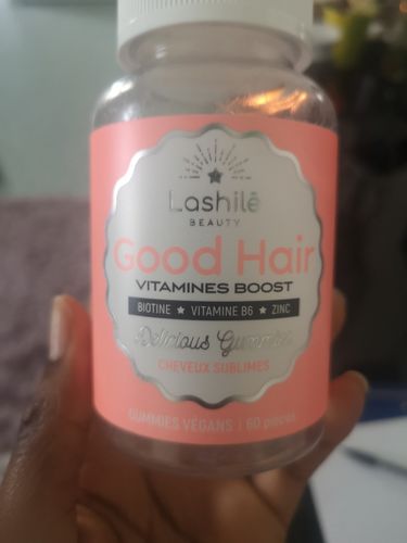 Customer photo review of Good Hair Vitamins - 1 mois