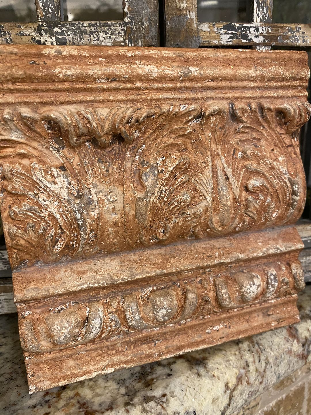 Customer photo review of Cracked Patina