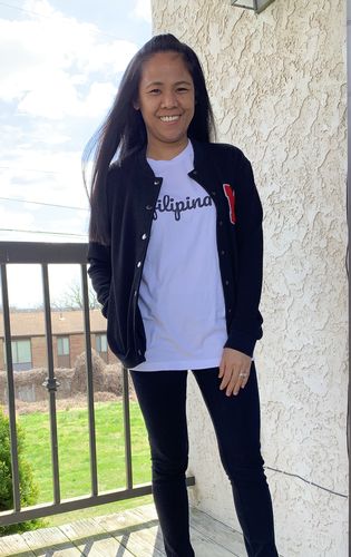 Customer photo review of Filipina Print T-Shirt