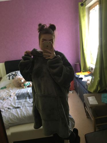 Customer photo review of SweetPlaid™ - Gris (OUT OF STOCK)