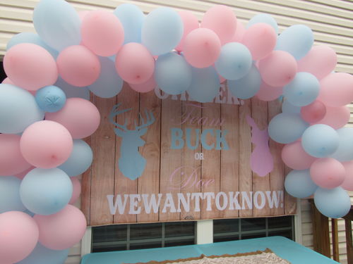 Customer photo review of Custom Fabric Backdrop for Birthday&Baby Shower&Wedding&Any Other Party