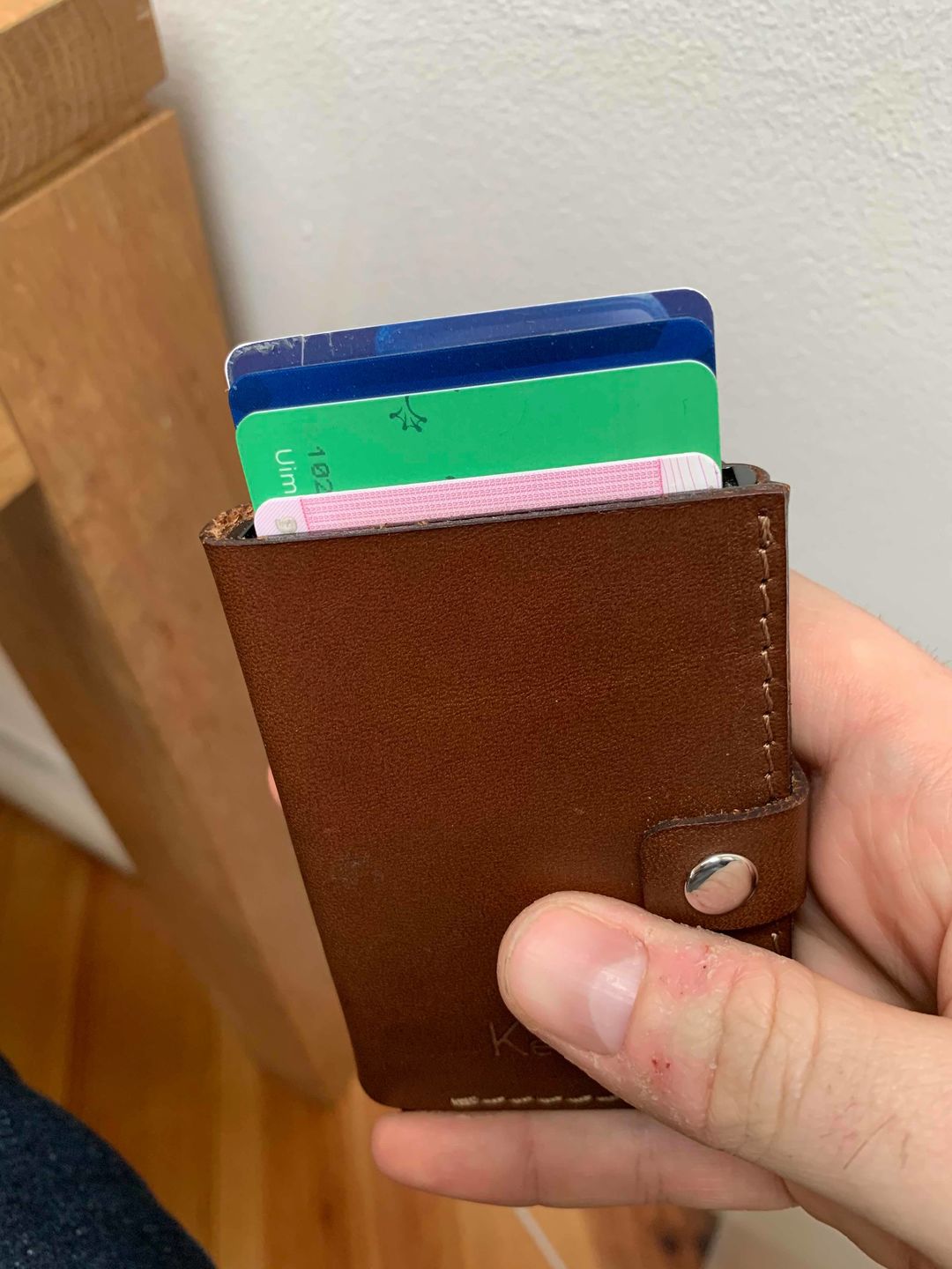 Customer photo review of RFID Wallet