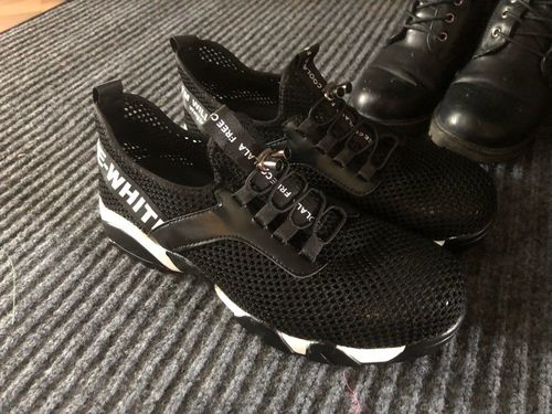 Customer photo review of FansGemacht Leichte unzerstörbare Sicherheitsschuhe