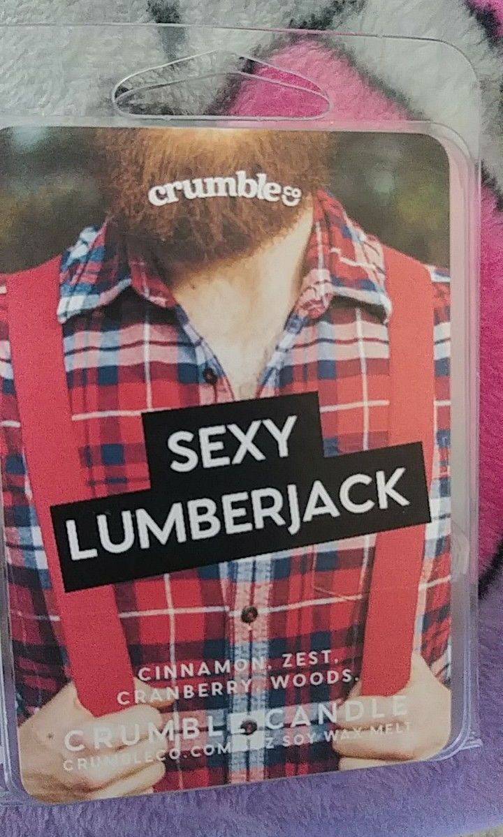 Customer photo review of Sexy Lumberjack Wax Melts