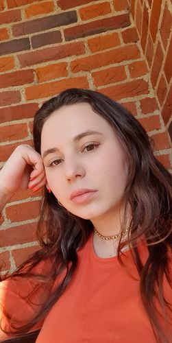 Customer photo review of PermaGold Swarovski crystal chain