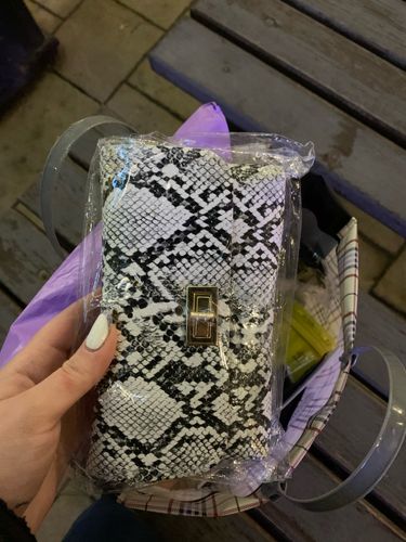 Customer photo review of IncoFashion "Snake Skin Waist Bag" ®