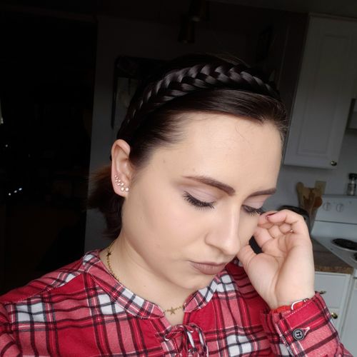 Customer photo review of Hard Headband Lulu Two Strand