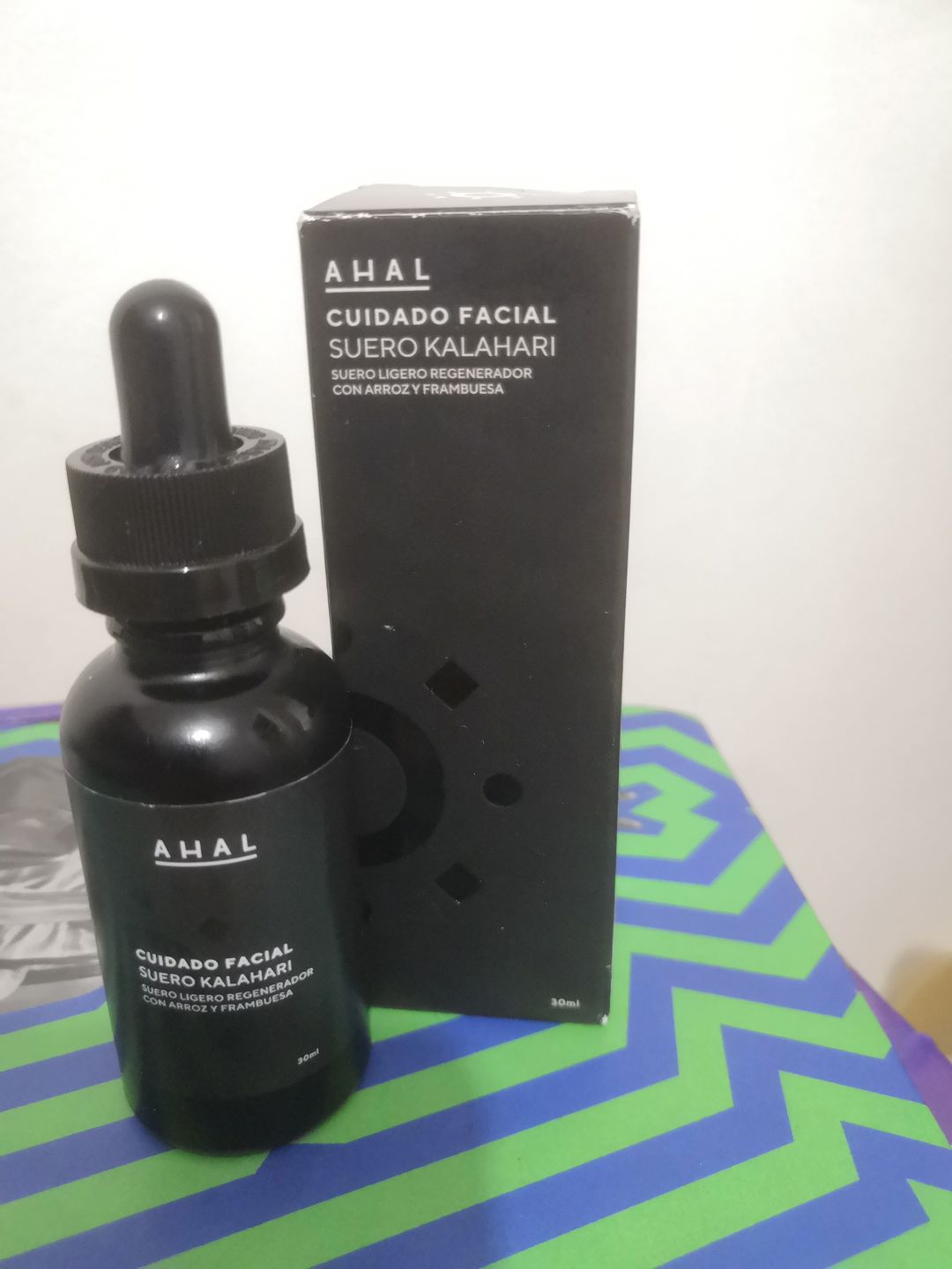 Customer photo review of Suero Humectante Facial con Kalahari