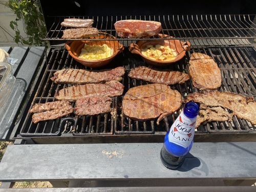 Reseña con foto de un cliente sobre Kit Cortes Finos