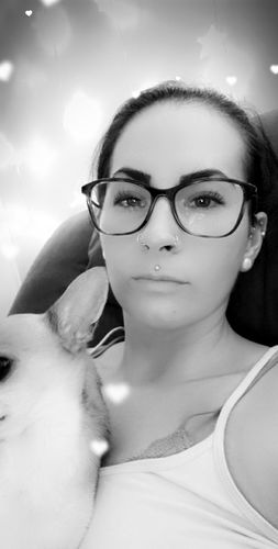 Customer photo review of Hinged Clicker Segment Ring Daith, Conch, Nose, Septum