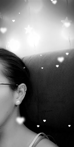 Customer photo review of Triple Stacked Hinged Segment Ring