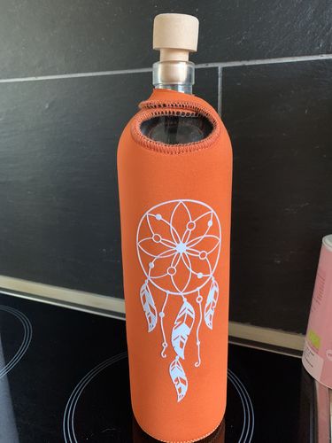 Customer photo review of FLASKA Glasflasche / NEOPREN