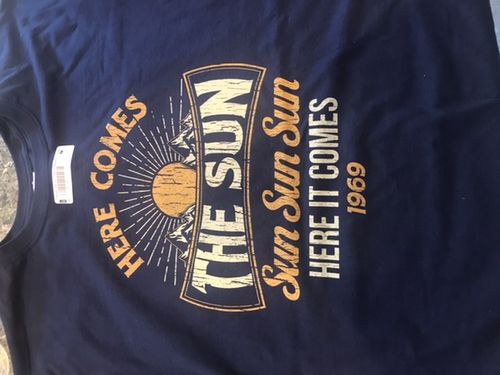 Customer photo review of The Beatles - Here Comes The Sun - Men's T-Shirt