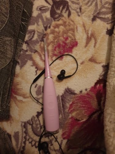 Customer photo review of DentaClean™ Ultrasonic Tooth Cleaner