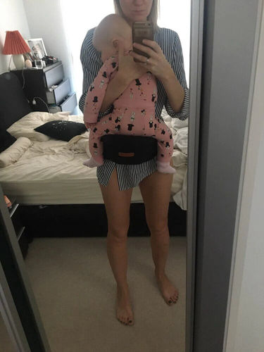 Customer photo review of AIEGAO ergonomischer Baby-Hüftsitz