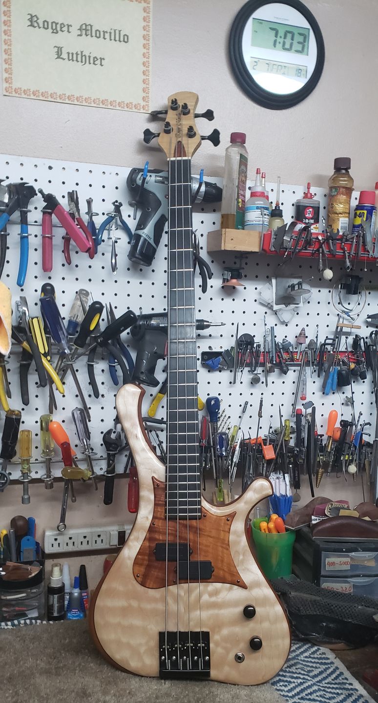 Customer photo review of 4 String KickAss™ Bass Bridge
