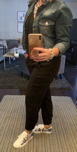 Customer photo review of Premium Hockey Mom Edition Low Tops