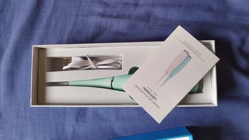 Customer photo review of DentaClean™ Ultrasonic Tooth Cleaner