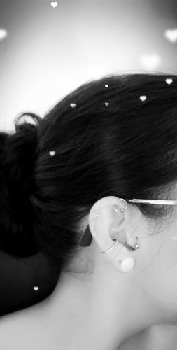 Customer photo review of Opal Hinged Ring