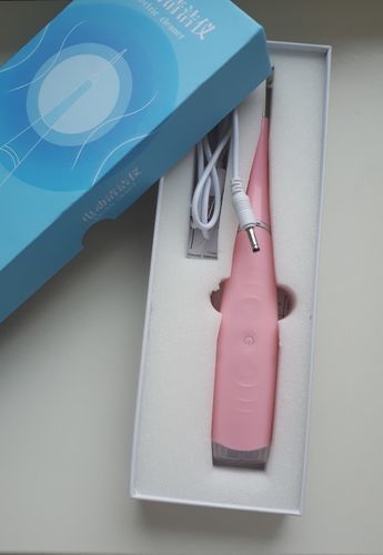 Customer photo review of DentaClean™ Ultrasonic Tooth Cleaner