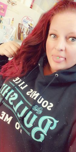 Customer photo review of AB SOUNDS LIKE BULLSHIT TO ME Hoodie